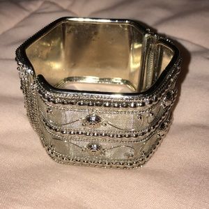 Silver Costume Jewelry Bangle Bracelet